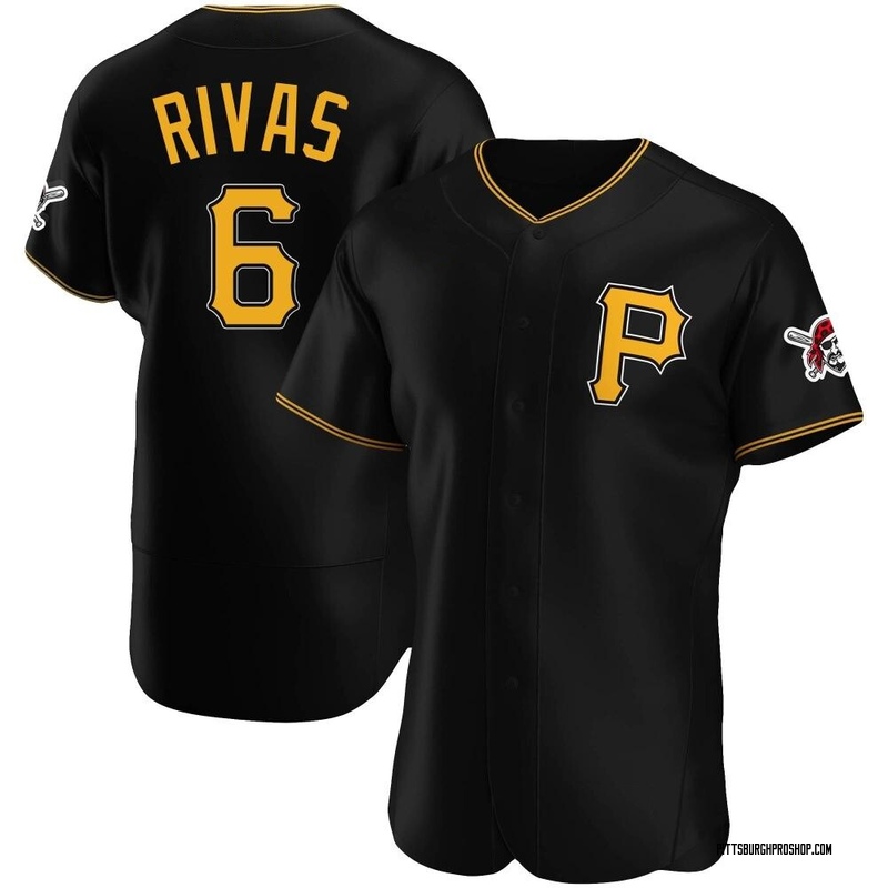 Alfonso Rivas Game-Used Jersey - Rivas 1 Hit 1 Walk - Pirates vs