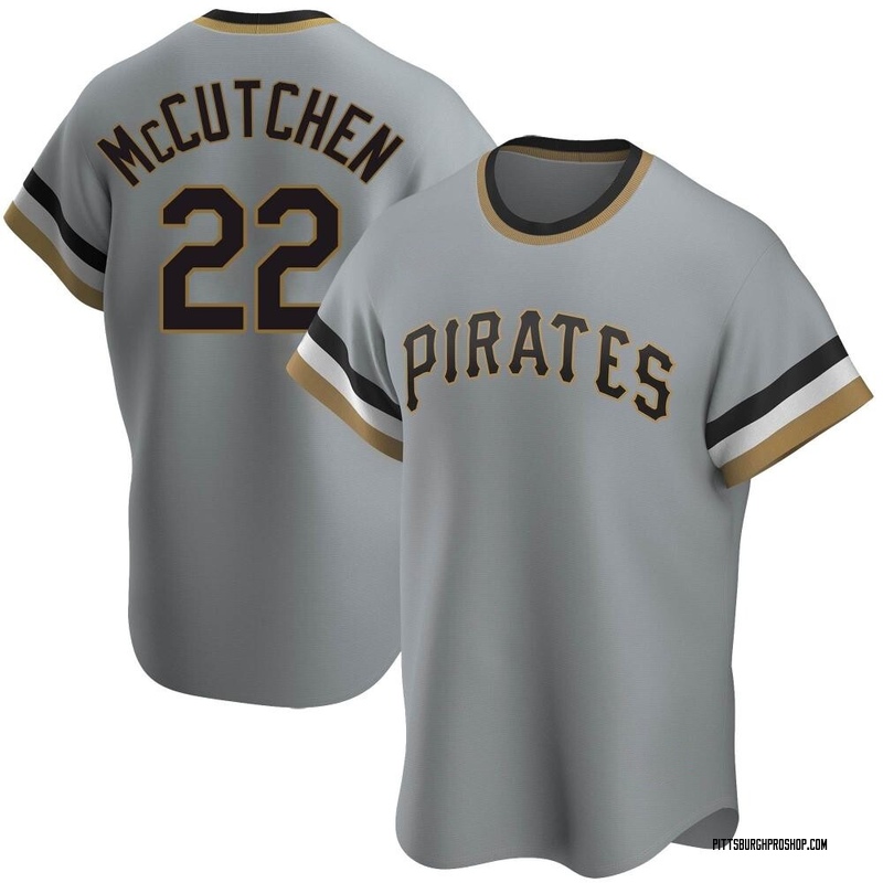 Men's Pittsburgh Pirates Andrew McCutchen Nike Black Name & Number T-Shirt