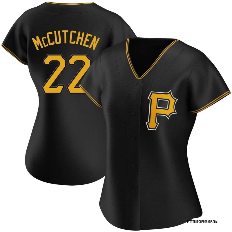 Men's Pittsburgh Pirates Andrew McCutchen Nike Black Name & Number T-Shirt