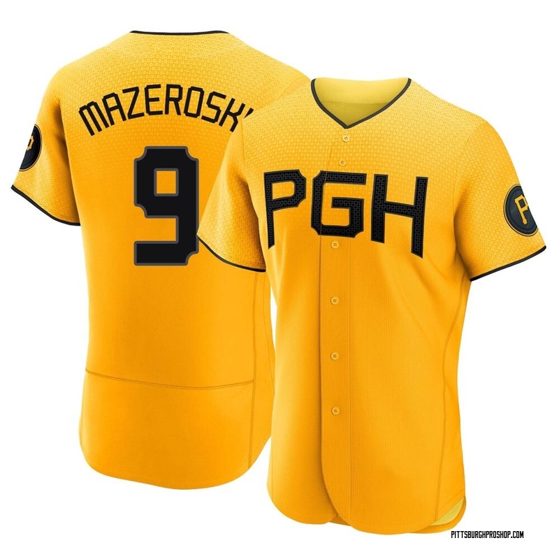 Bill Mazeroski Pittsburgh Pirates Men's Black Roster Name & Number T-Shirt 