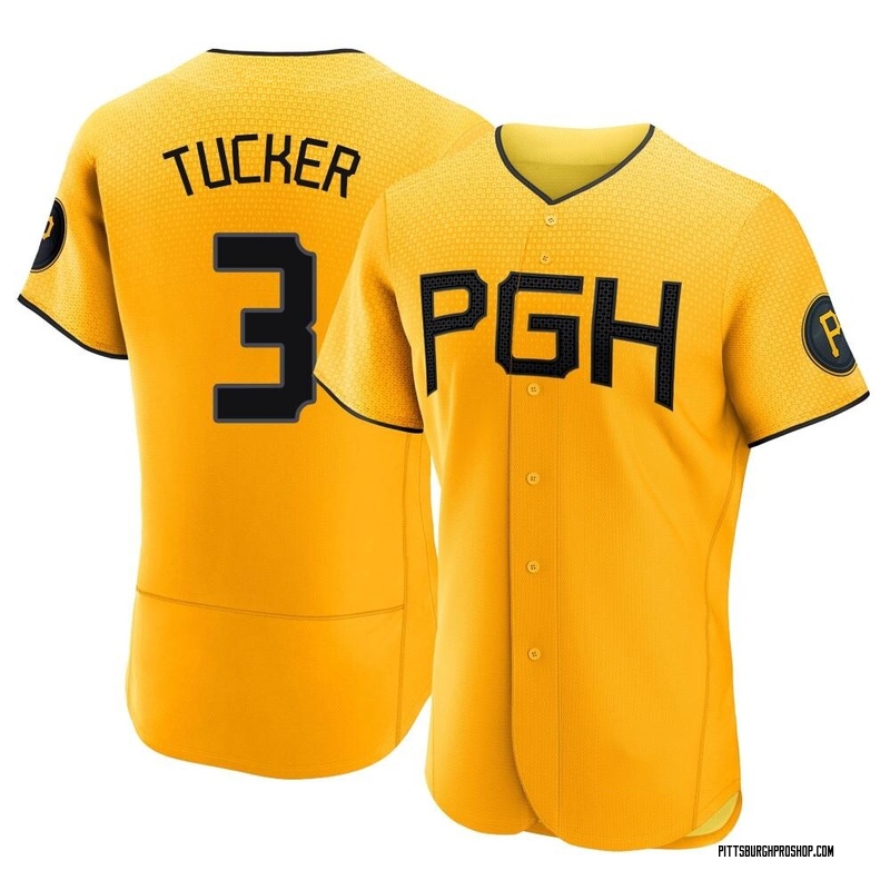 Men's Cole Tucker Pittsburgh Pirates Authentic Black Alternate Jersey