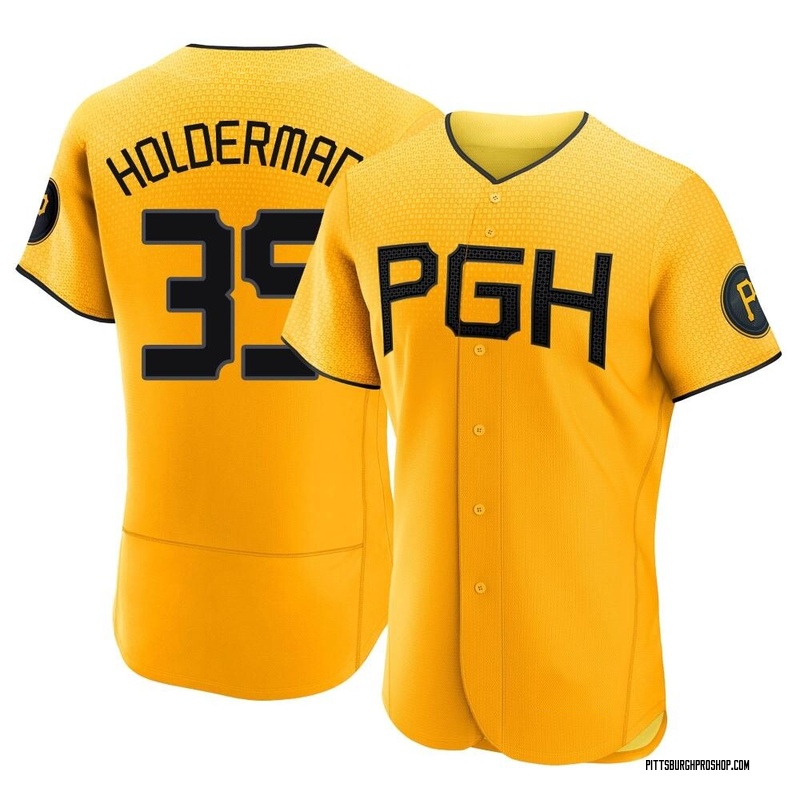 Colin Holderman Men's Nike White Pittsburgh Pirates Home Authentic Custom Jersey