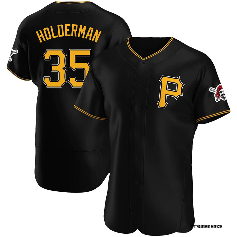 Colin Holderman Men's Nike White Pittsburgh Pirates Home Authentic Custom Jersey