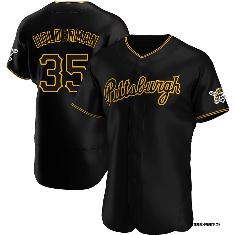 Colin Holderman Men's Nike White Pittsburgh Pirates Home Authentic Custom Jersey