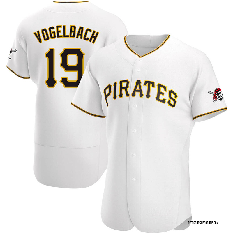 Daniel Vogelbach Men's Pittsburgh Pirates Home Jersey - White Authentic