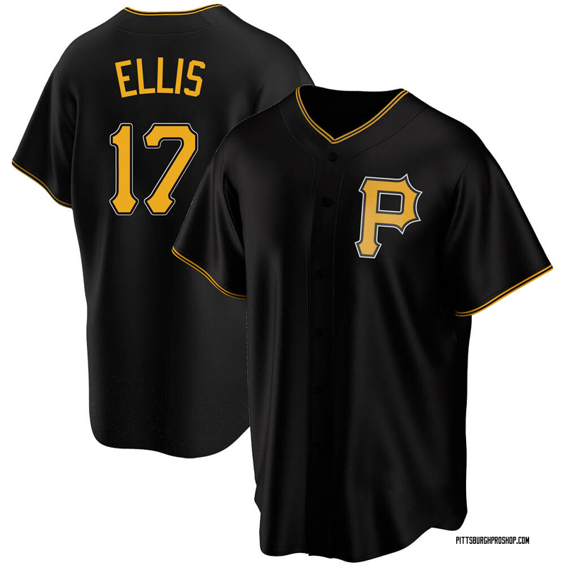 Dock Ellis Youth Pittsburgh Pirates Pitch Fashion Jersey - Black Replica