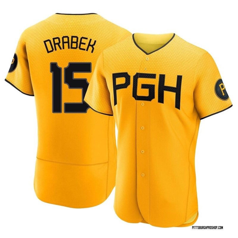 Doug Drabek Pittsburgh Pirates Youth Black Roster Name & Number T-Shirt 