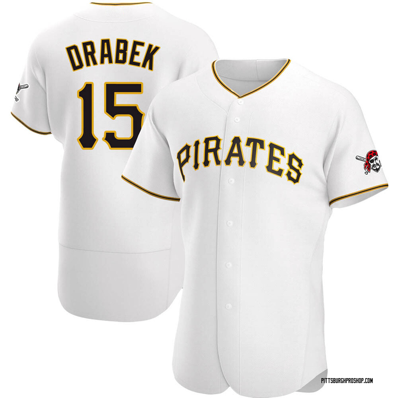 Doug Drabek Men's Pittsburgh Pirates Home Jersey - White Authentic