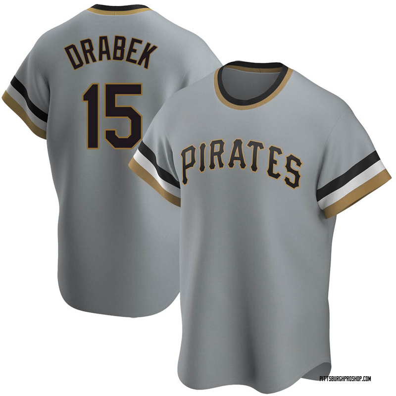 Doug Drabek Men's Pittsburgh Pirates Home Jersey - White Authentic