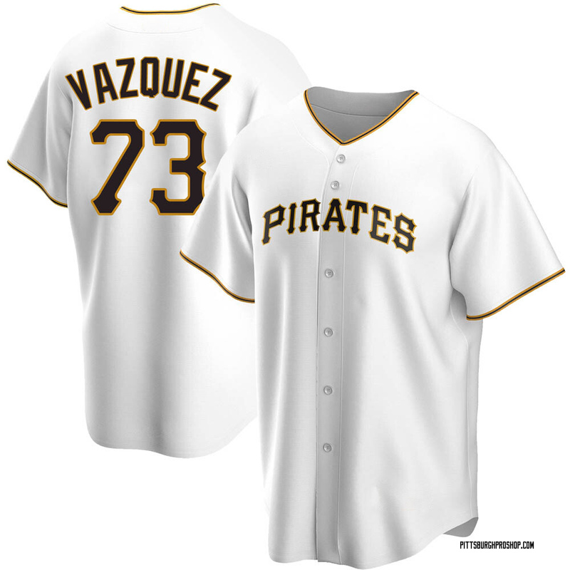 Felipe Vazquez Youth Pittsburgh Pirates Home Jersey - White Replica
