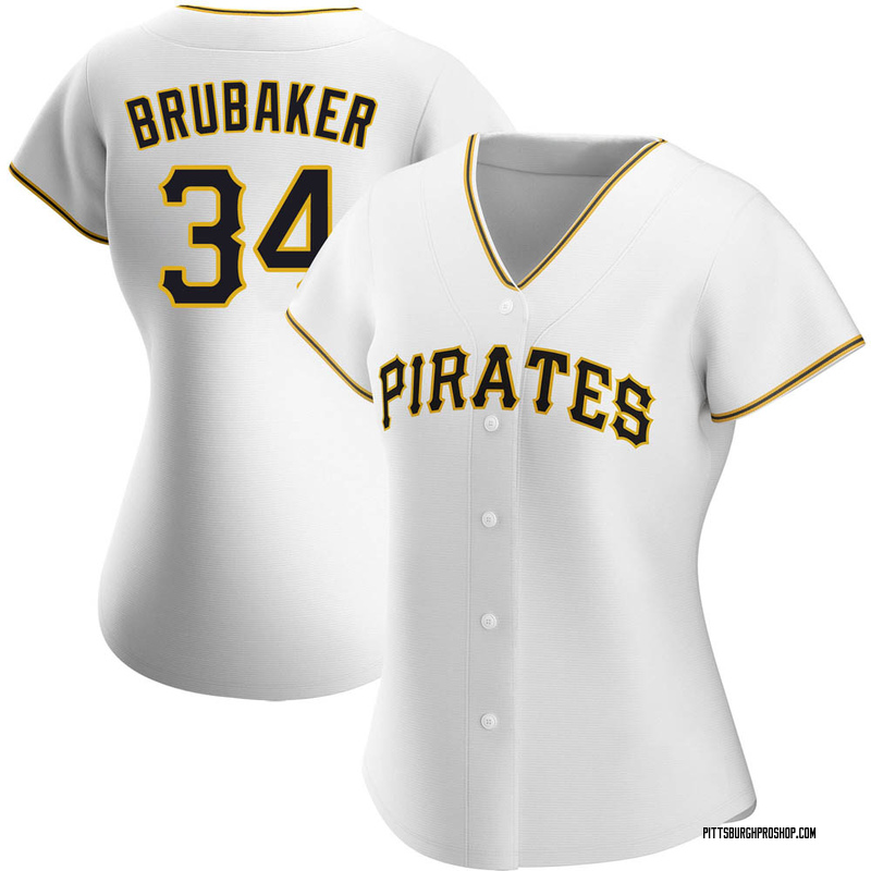 Replica Pittsburgh Pirates JT Brubaker Home Jersey - White