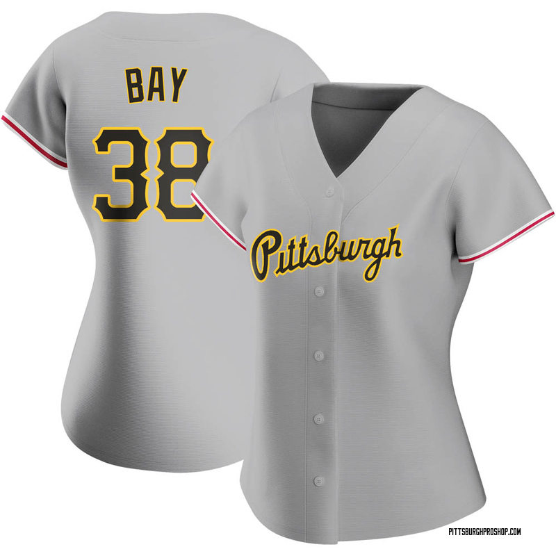 Nike Men's Gray Pittsburgh Pirates Road Authentic Team Jersey - Gray