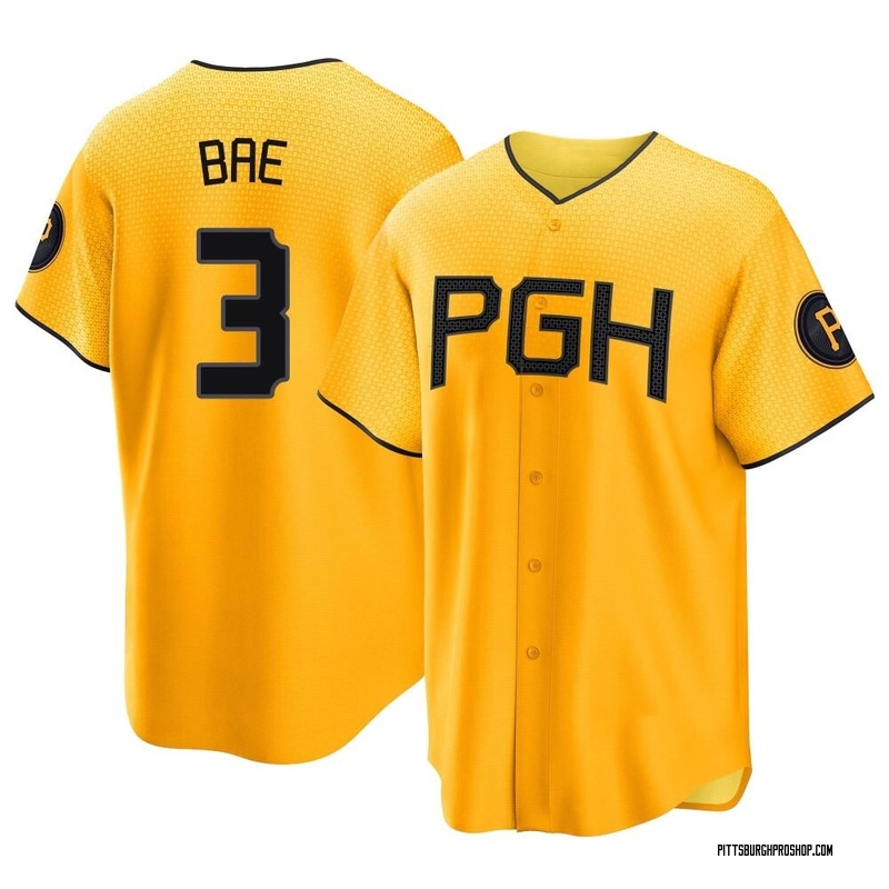 Men's Nike Ji-hwan Bae White Pittsburgh Pirates Replica Player Jersey