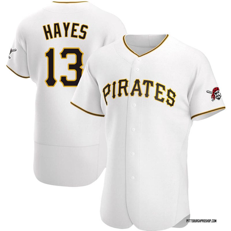 Ke'Bryan Hayes Men's Pittsburgh Pirates Home Jersey - White Authentic