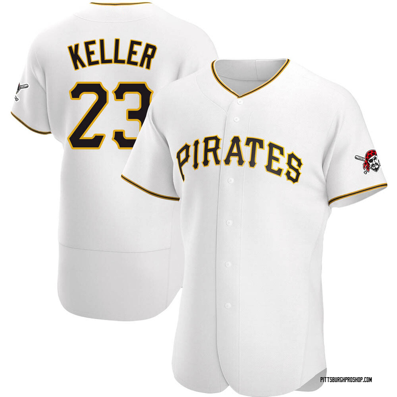 Mitch Keller Men's Pittsburgh Pirates Home Jersey - White Authentic