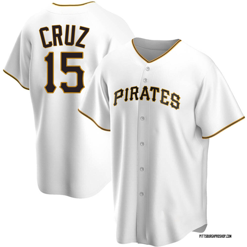Oneil Cruz Men's Pittsburgh Pirates Home Jersey - White Replica