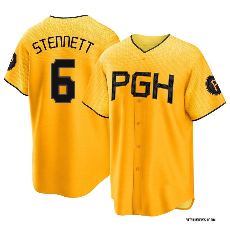 Men's Pittsburgh Pirates Josh Bell Nike Black Alternate Replica Player Name  Jersey