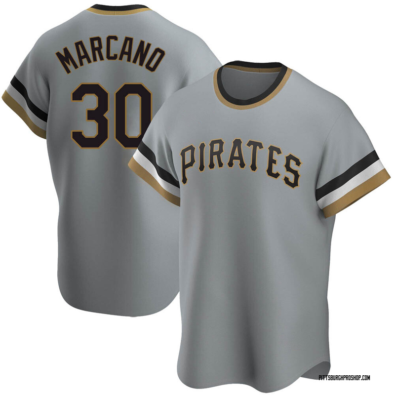 Tucupita Marcano Men's Nike Black Pittsburgh Pirates Alternate Replica Custom Jersey Size: Medium