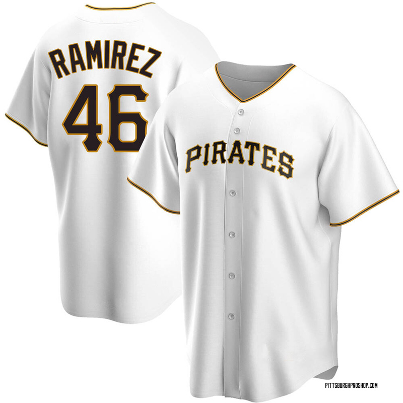 Yohan Ramirez Men's Pittsburgh Pirates Road Jersey - Gray Replica